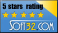 IBE Barcode Studio Received Soft32 5 Star Rating